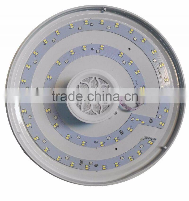 Intelligent Surface Mount Ceiling Light Bluetooth Speaker with Light