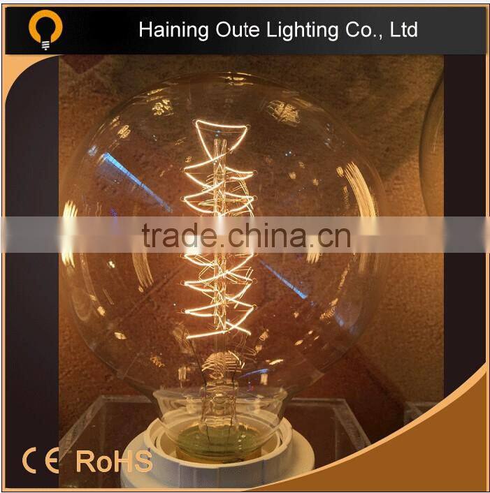 Antique light A60/G80/G95/G125/ST64/T30/T45/B53/B75/T85 Antique Vintage Ediso Decoration Edison Bulb New e27 40w edison bulb