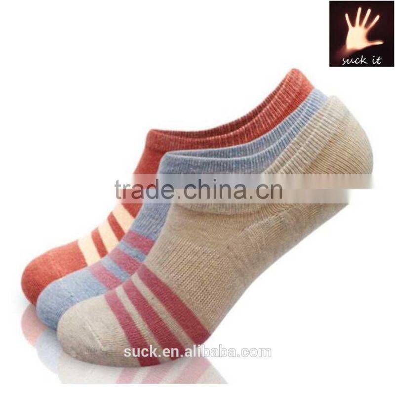 Women's Candy Color No Show Invisible Low Cut Causal Cotton Ankle Socks with korea style