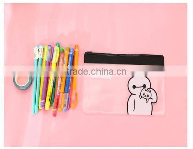 High Quality printing PVC Zipper Pencil Case