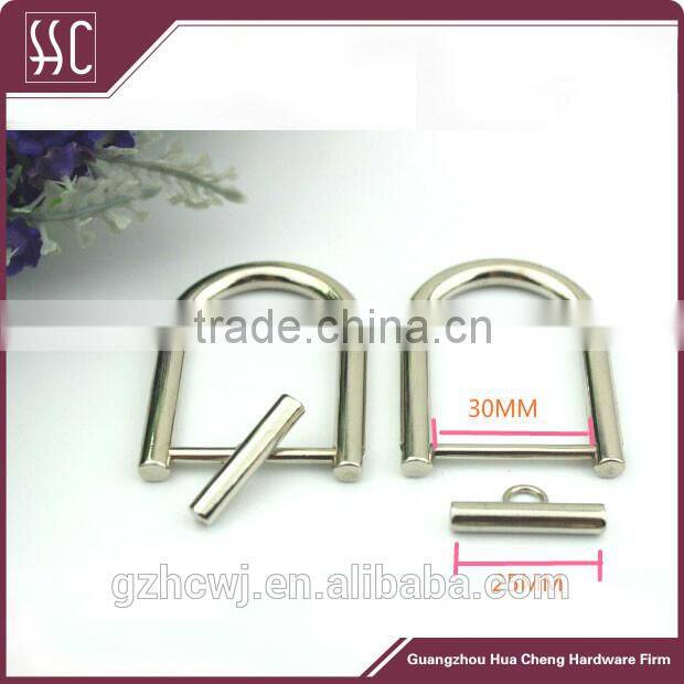 metal D ring, Guangzhou metal D ring, detachable metal D ring for bag accessory