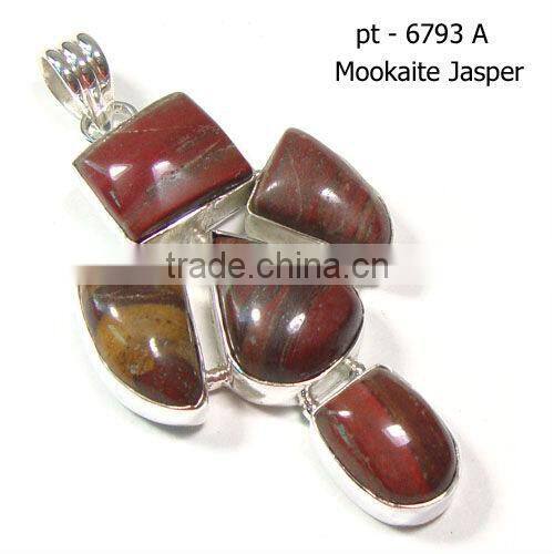 925 stamped sterling silver tibetan turquoise semi precious gemstone pendant