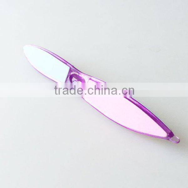 Free sample new style custom triangle printed 6 way nail polish buffer plastic disposable nail buffer nail file supplier