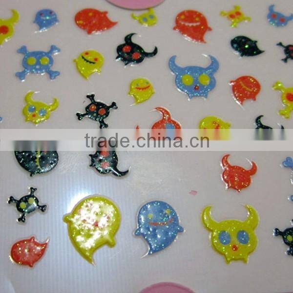 Halloween nail art decals holiday nail art stickers ghost nail decals suppliers