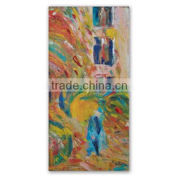 2016 Blue Abstract Painting Canvas Art for wall Decor Factory Sell #00008