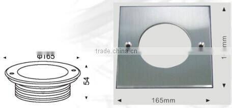 JP-82693 ip67 9w RGB led inground lighting,high power led underground paving light