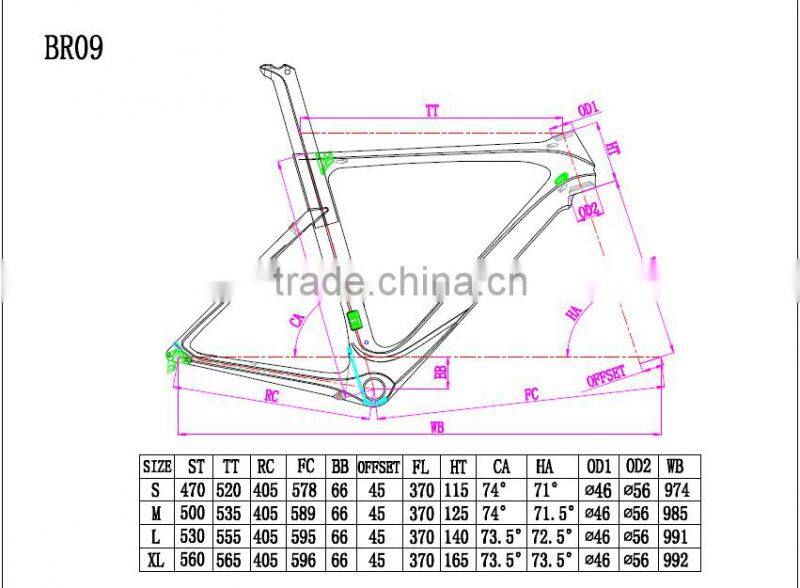 Cheap price custom top sell road cycling bike light