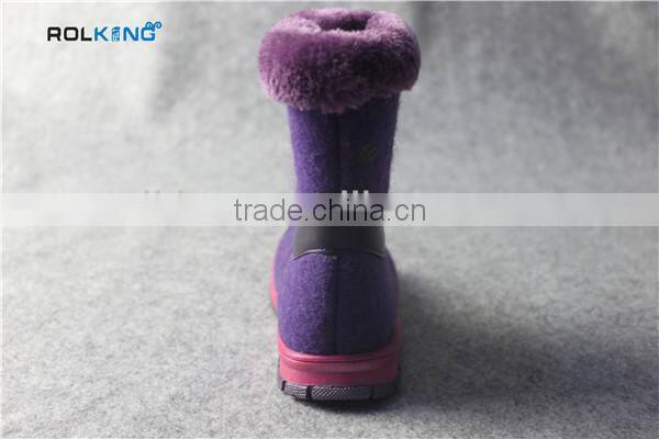 kids' winter warm wool felt shoes