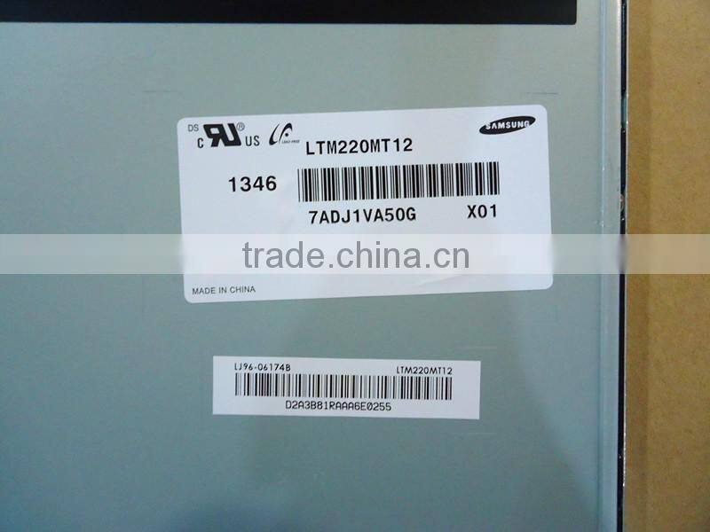 LED backlight 22" Samsung LCD panel LTM220MT12 for all in one pc