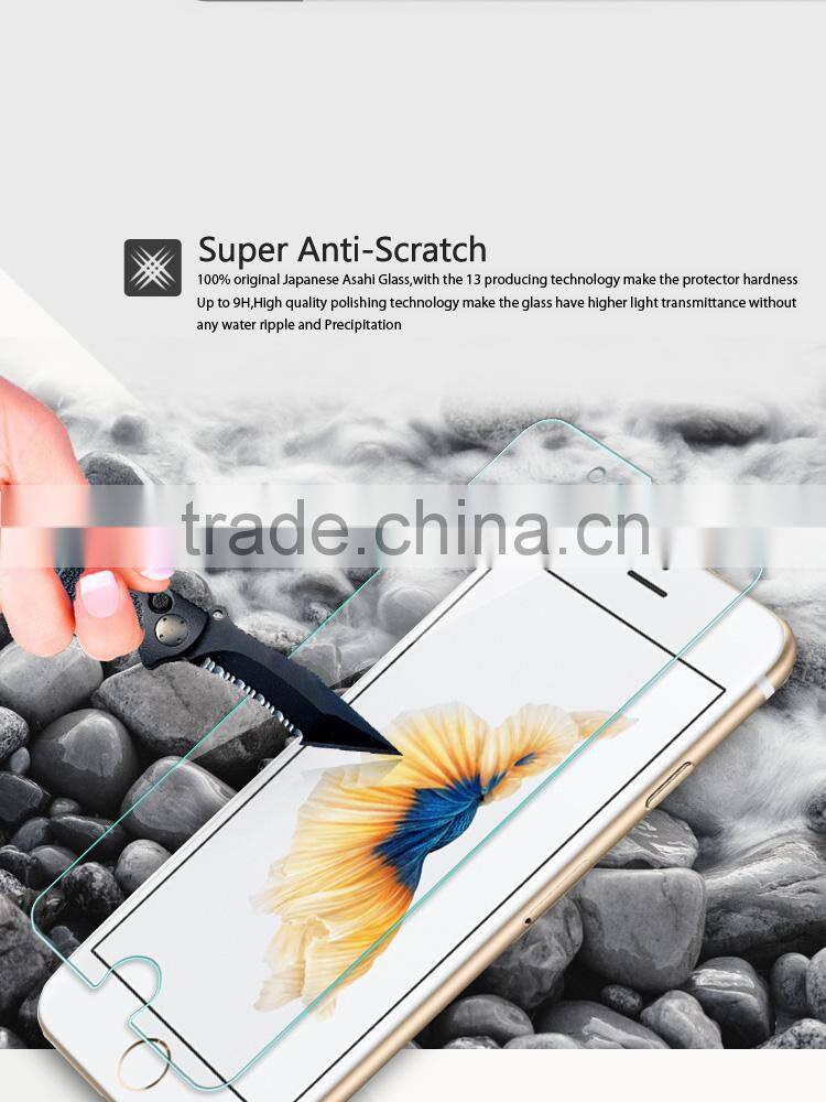 Factory Price Premium Good Quality Tempered Glass for iphone 7 Abrasion proof tempered glass protector