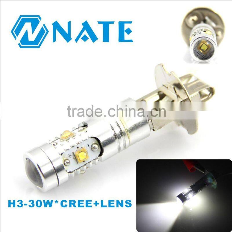 Auto Fog Light H1 With Lens Cheap Led Bulbs Led China Led 30W