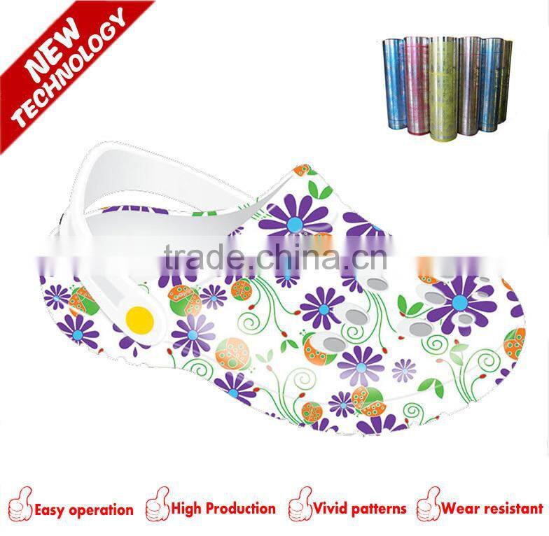 Heat 3D hot slipper transfer film