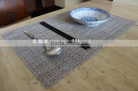2016 hot sale pvc placemat