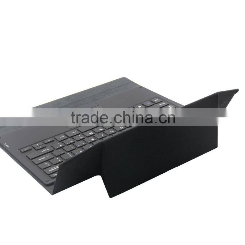 wireless pogo pin keyboard with leather stand case cover for windows 11.6 inch tablet