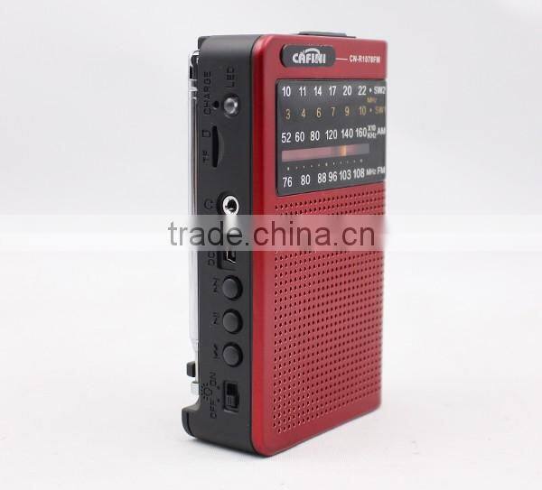 2016 newest model cheap usb mini portable am fm radio