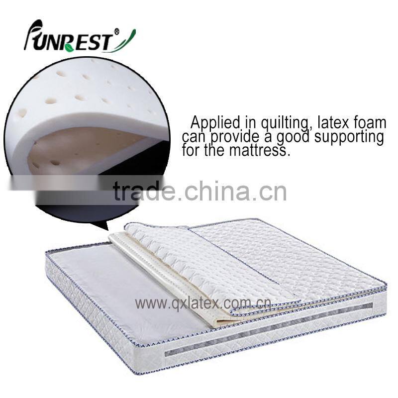 Super soft bed latex foam mattress toppers