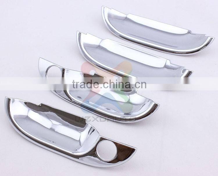 SET BIG ABS CHROME DOOR HANDLE BOWL INSERTS COVER DOOR HANDLE BOWL FOR RIO 2004