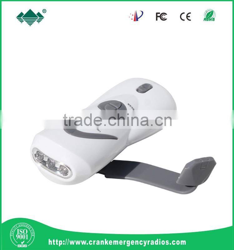 Hand Press LED Torch Flashlight Lamp dynamo torch in stock !!!