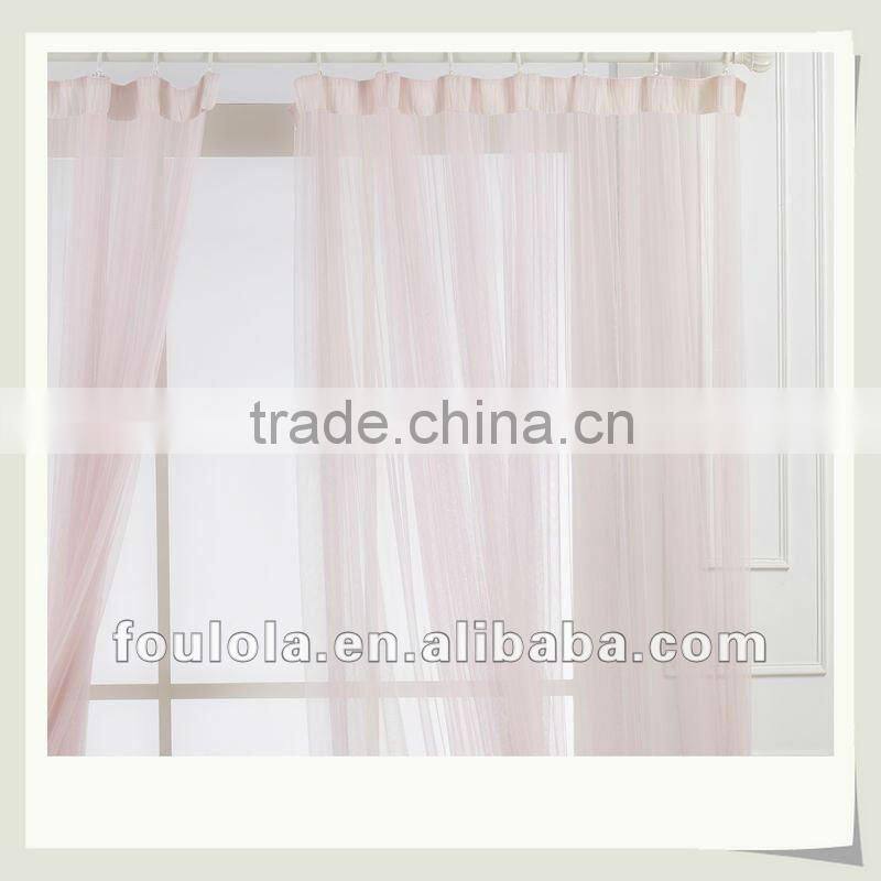 2013 Bedroom Decorative Sheer Chiffon Curtains Net