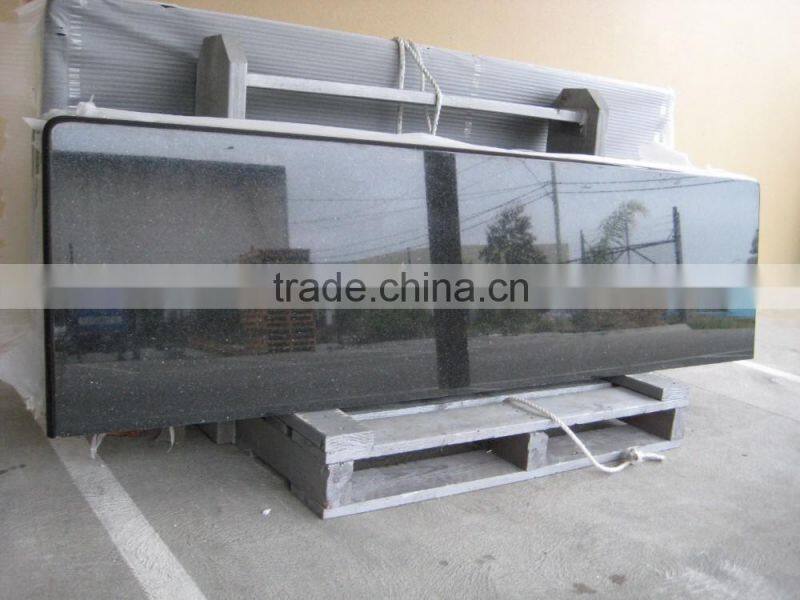 Black galaxy granite for countertop with good price