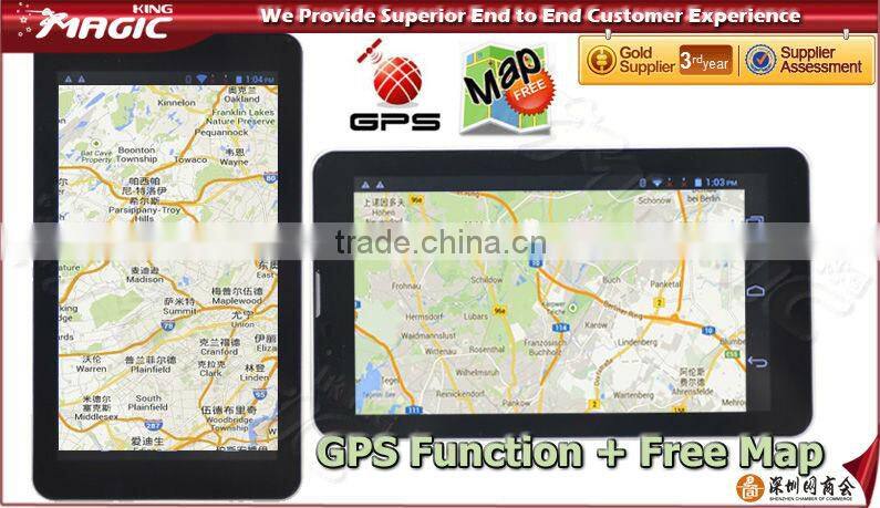 7 inch MTK6577 Dual core antena gps para tablet