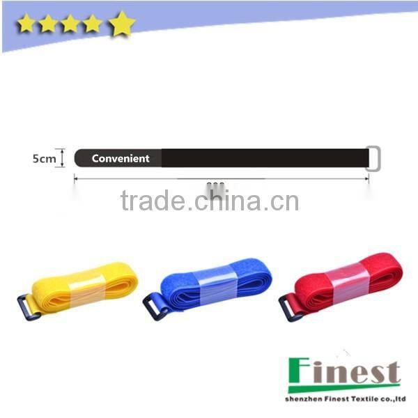 Custom Logo Printed Hook and Loop Battery Strap