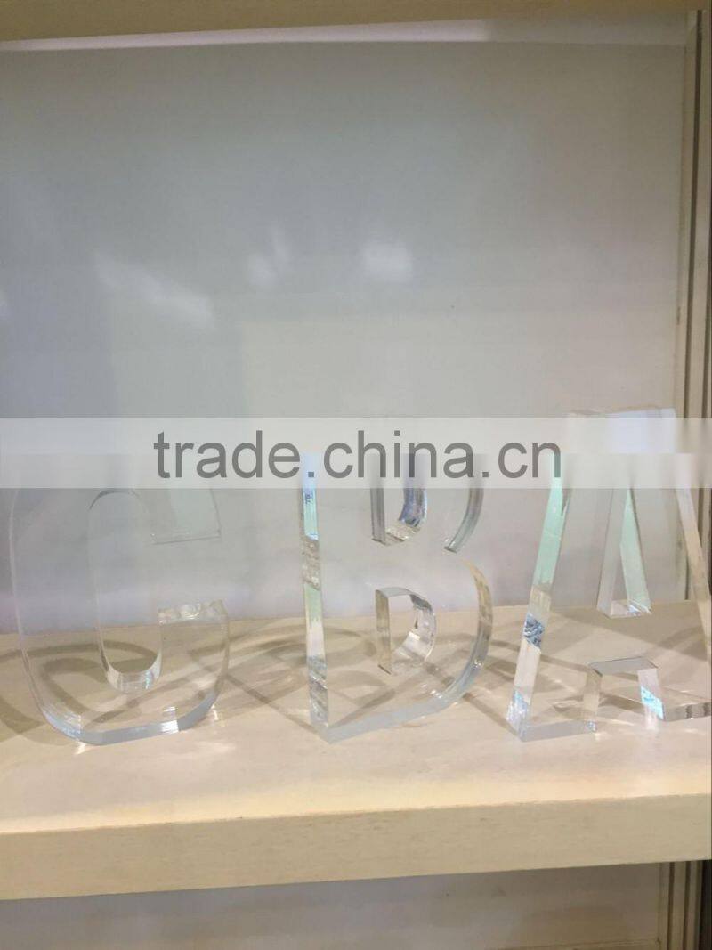 acrylic table numbers