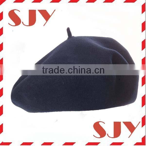 China factory price custom cheap indian beret cap BWR09