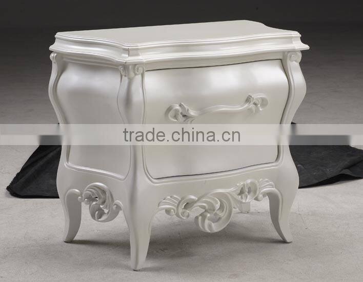 royal luxury bedroom black side table