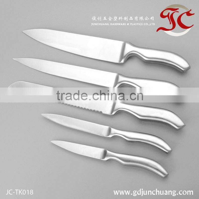 Multifunctional household stainless steel 6pcs kitchen knife set