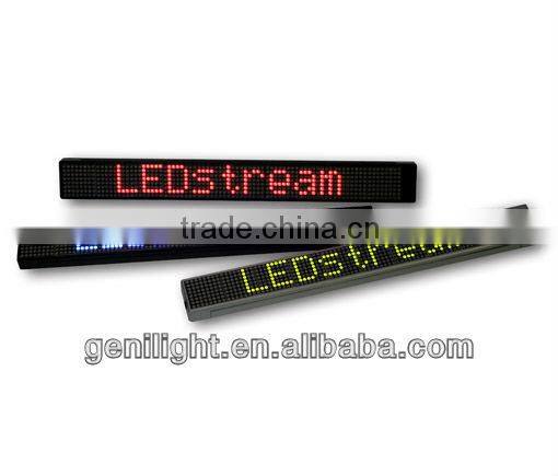 red color p10 led display