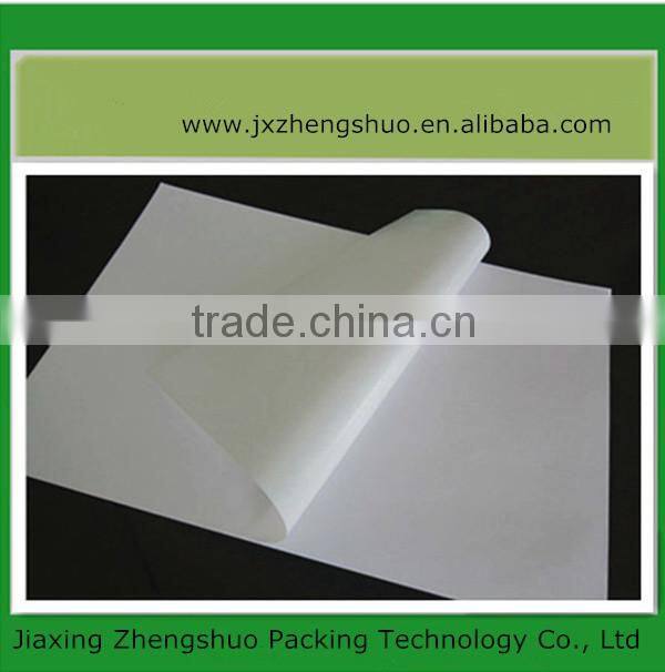 2015 warm welcomed glossy food sticker label with water based glue