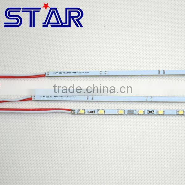 4mm LED Rigid Strip Light LED Rigid Bar 12VDC 72led 15watt for Adertising Light Box