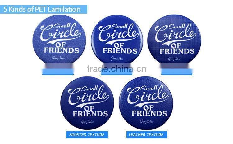 Vograce Custom round tin button badge 44mm