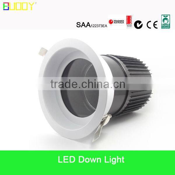 Hot Sales Waterproof IP65 Sharp COB LED downlight ( Cutout: 142mm ) dimmable