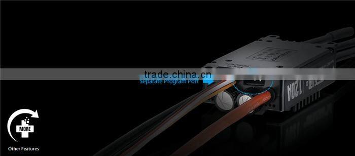 Hobbywing RC Aircraft System Platinum 120A V4 Brushless ESC Excellent Motor Speed Governing