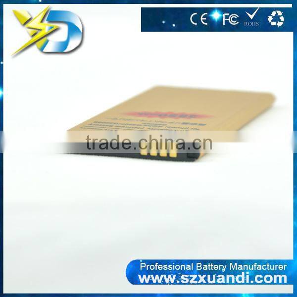 Gold manufacturer rechargeable li-ion battery 3.85v 2860mah for hot sale
