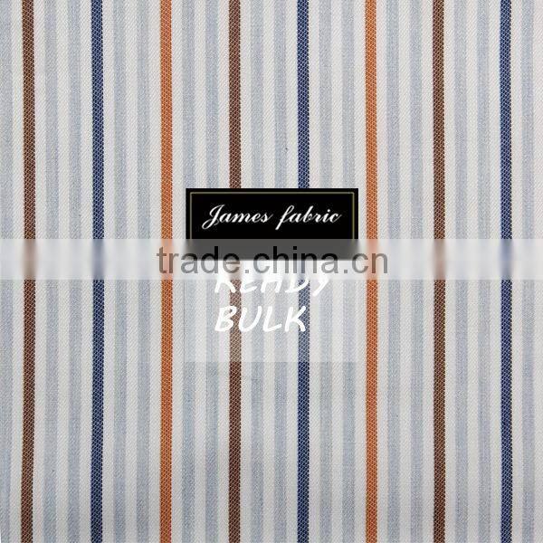 regular soft finish cotton yarn dyed solid stripe and check heather fabric