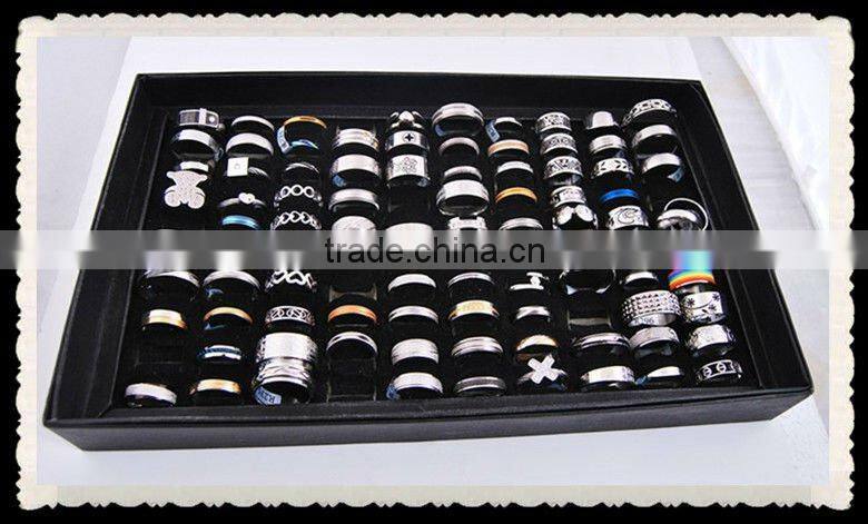 High quality stainless steel cubic zirconia engagement rings