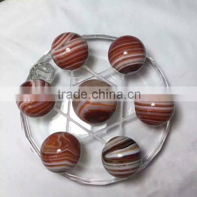 Wholesale Nature crystal agate sphere seven star sphere