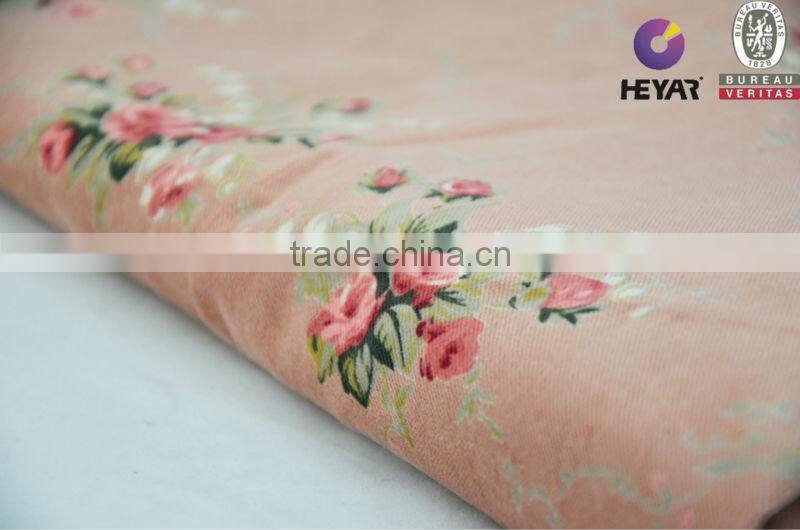 28 Wale Cordless Floral Corduroy