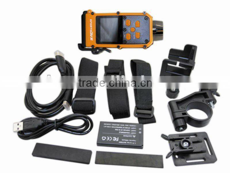 HOT! FULL HD 1080p waterproof sports/bicycle DVR RLAT-20
