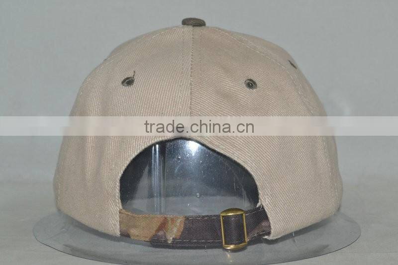 BLANK CAP / BASEBALL CAP / khaki/camo