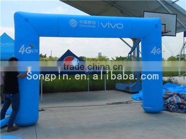 waterproof 4.5m outdoor promotion cheap inflatable arch for sale