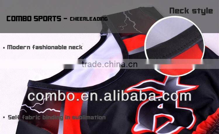 New arrival hot sexy girls cheerleading uniform/cheer outfit