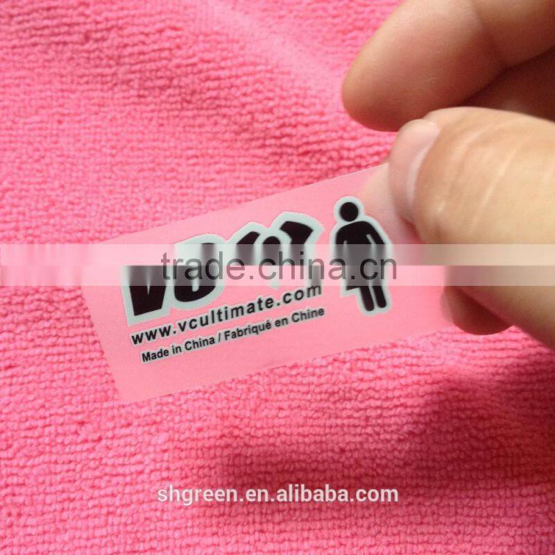 Anti-washed transfer sticker for fabric curtain/pillow