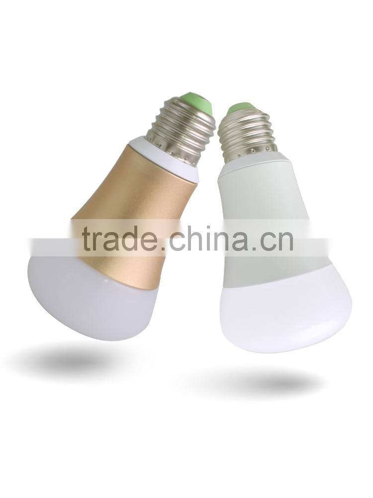 dimmable rgbw 5W smart wifi led bulb light
