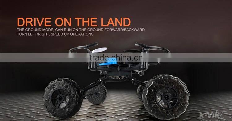 New Arriving! JXD 503 3 In 1 UAV 2.4GHz RC Hover Drone Ground Drive Aquatic Drive Sky Flight Waterproof Quadcopter