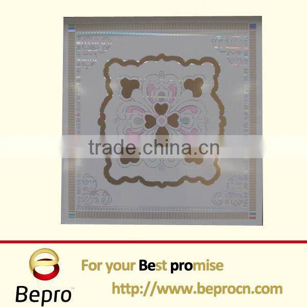 Newly design competitive pice PVCtiles panel /595*595mm