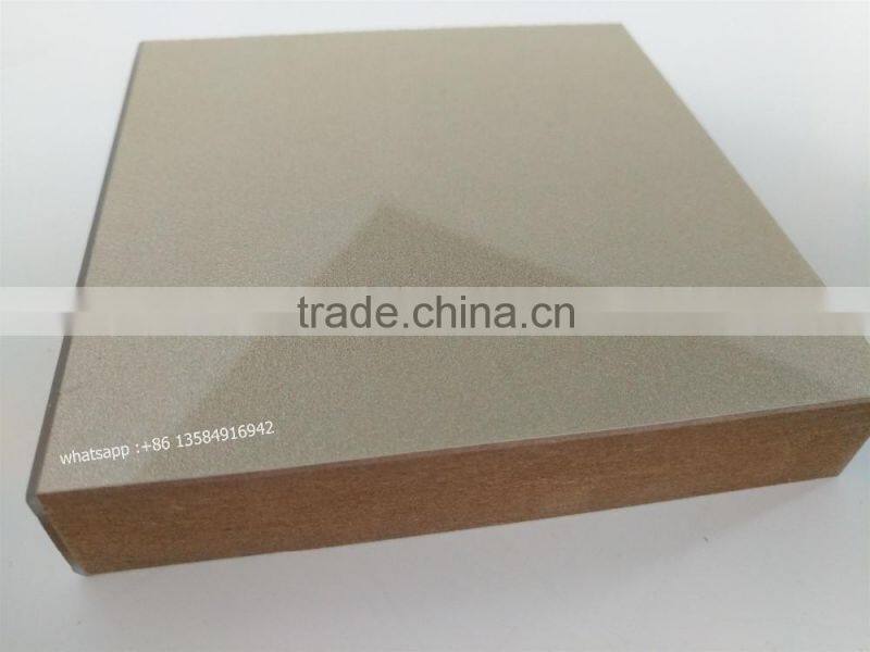 uv mdf board in high glossy Metallic gray color ST-C05